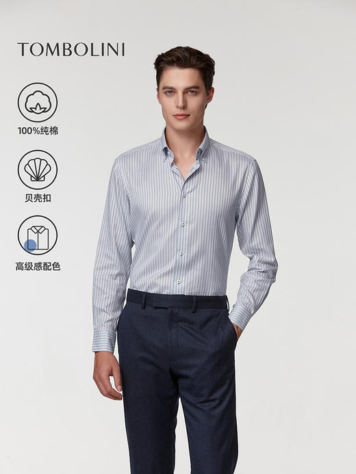 TOMBOLINI东博利尼 长袖衬衫 商品图9