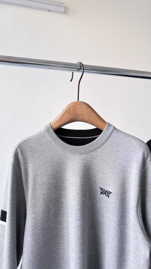 25冬款PX G原单男款毛衣，超级帅气的男款，韩国🇰🇷客供纱线🧶，有质感💕，有弹力超舒服，工艺复杂，撞色设计，超级帅气，质感满满！有一定厚度，单穿或者里面搭配打底穿都好看！ 商品图1