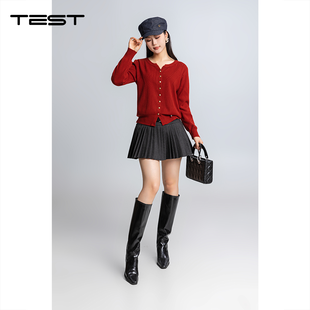 春上新百搭显瘦V领软糯亲肤内搭外穿毛衣1261037