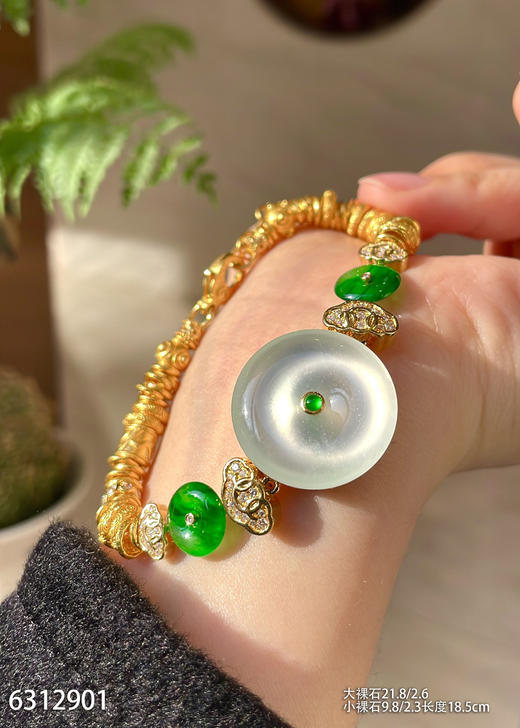 6312901，平安扣手链。具体价格微信咨询 商品图2