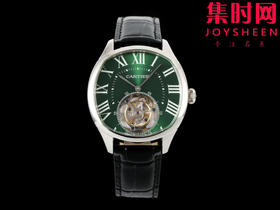 新款上市 诚意展现尊贵典雅--RMS卡地亚伦敦陀飞轮系列 Rotonde系列 浮动式真陀飞轮 男士腕表 表径40mm