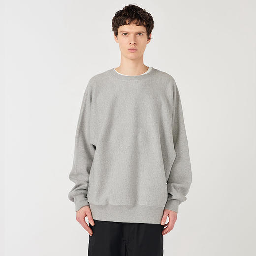 nanamica Crew Neck Sweat 男女款有机棉COOLMAX双层宽松圆领卫衣 商品图0