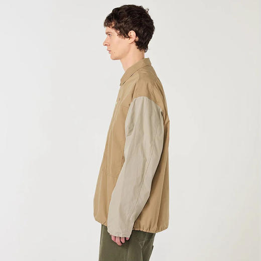 nanamica Pullover Shirt Jacket 宽松套头衬衫夹克 拼接外套 商品图2