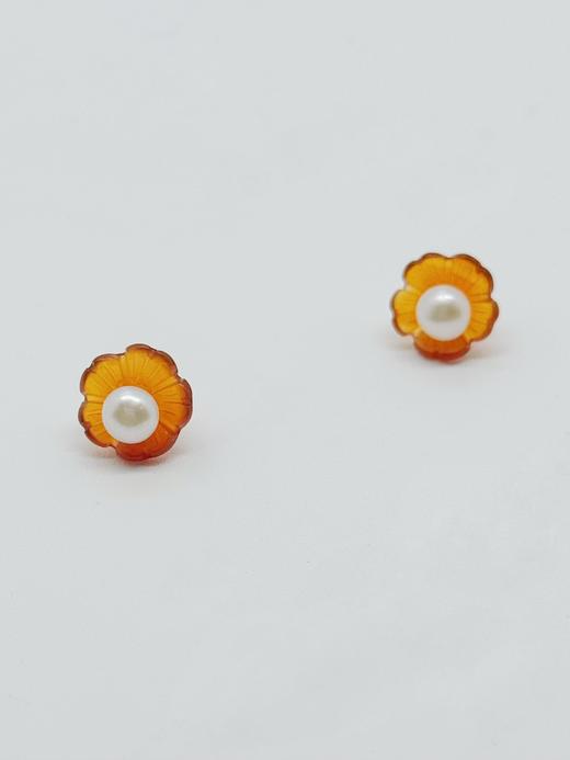 【宫里上新】宫蕊珠华耳钉 商品图1