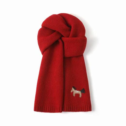 FREE RABBIT马年限定版100%羊毛围巾 商品图4