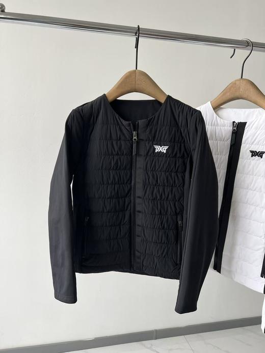 P@XG原单鹅🦢绒服，超级好看的一款，鹅绒和针织拼接设计，既显瘦又实用，胸前重工刺绣LOGO，运动穿保暖又舒服，日常穿显瘦百搭，功能与时尚并存的一款！数量不多！ 商品图1