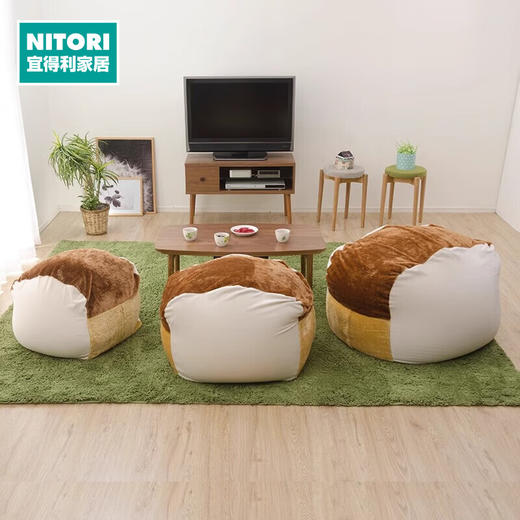 客厅日式创意卡通豆袋面包懒人沙发 商品图0