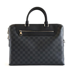 【闲置】LV路易威登N48260黑色棋盘格公文包手提单肩包男士030226HS08