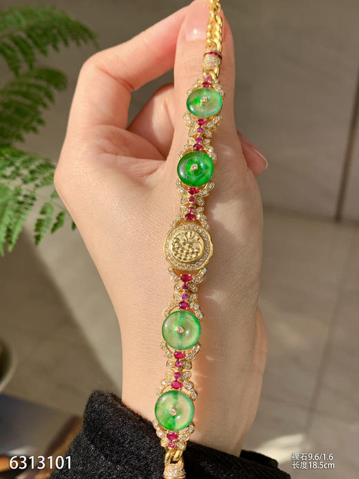 6313101，平安扣手链。具体价格微信咨询 商品图1