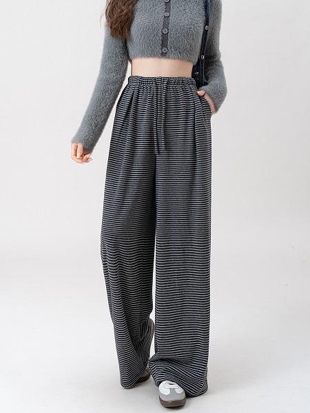 慵懒风休闲舒适百搭糯米裤-纪念日百货门店同款167996073 商品图0