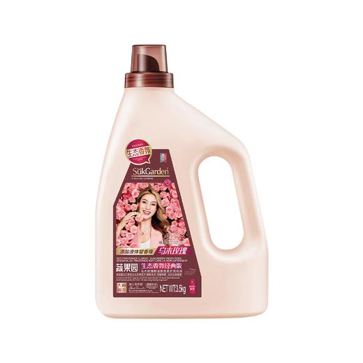 蔬果园3.5kg乌木玫瑰精油香氛柔护洗衣液 商品图0