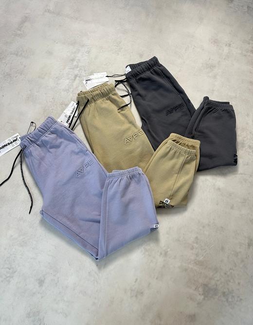 Aape  猿颜徽章宽松束脚休闲裤 商品图2