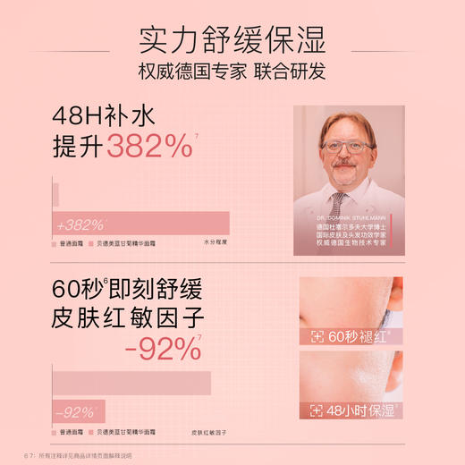 【贝德美】儿童蓝甘菊面霜保湿舒缓婴幼儿润肤乳四季面霜呵护精华 商品图2