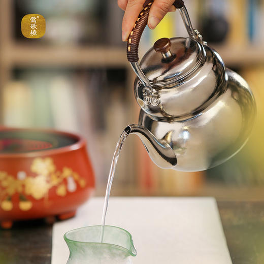 【莺歌烧旗舰店】朱地葫芦纹福禄礼赠套装 商品图2