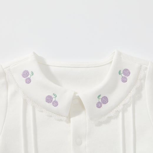 Cucutas女婴童连体服CY26SPW006紫色66#-90# 商品图3