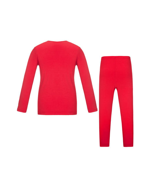 【5F】爱慕儿童奶皮新年开运暖衣套装 AK374G801 商品图4