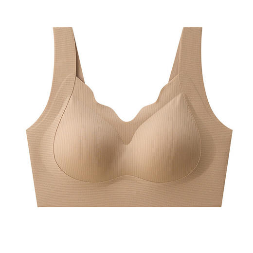 YQM-MJ6811  无痕内衣女小胸聚拢收副乳提拉防下垂软支撑文胸美背舒适透气薄款 商品图4