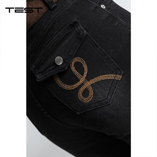 春上新时尚修身显瘦气质百搭微喇牛仔裤3261015 商品图3