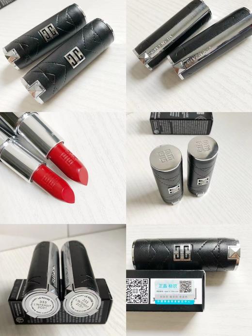 F020523半哑光质地高定皮革限定333口红唇膏 商品图8