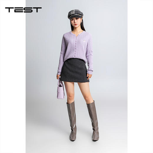 春上新温柔又飒爽高腰显瘦显腿长百搭不挑人包裙3261017 商品图2