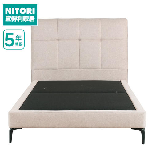【家具】卧室简约软包布艺床 伊娜2 商品图0