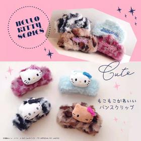 日本森本x三丽鸥Sanrio豹纹KT发抓