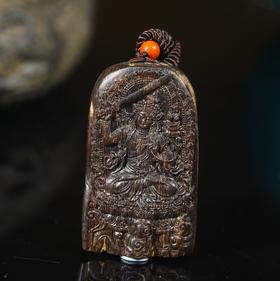 BC.LT2.4-1 东马沉水文殊菩萨，净重10.36g