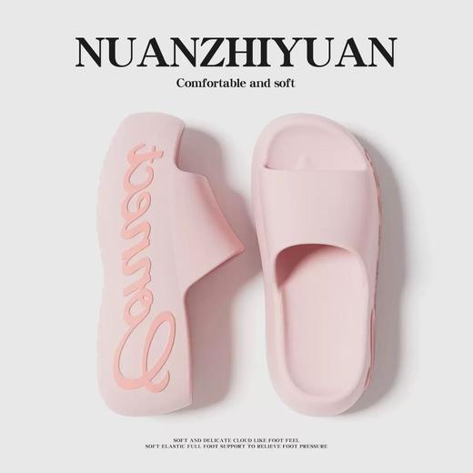 【增高显瘦❗️时尚百搭】2026年新款厚底拖鞋女字母涂鸦8cm增高时尚百搭网红爆款.jd 商品图0