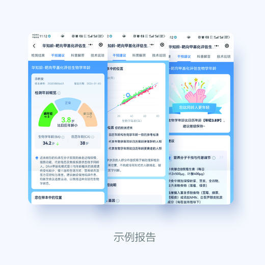 【预售-华知龄】华大基因  华知龄靶向甲基化评估生物学年龄 商品图4