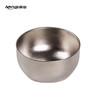 【双层中空防烫】亚摩斯 纯钛碗AS-CJW09(Ti) 1个 纯钛双层碗 商品缩略图0