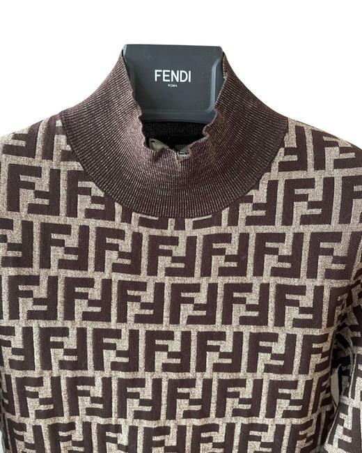 女款半高领提花针织衫zo011 商品图2