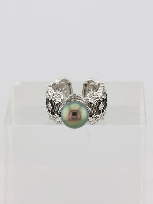 【挚友限定】s925银海水珍珠戒指8.5-9.5mm 商品图4