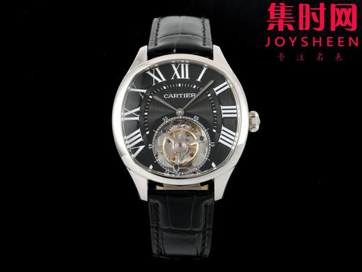 新款上市 诚意展现尊贵典雅--RMS卡地亚伦敦陀飞轮系列 Rotonde系列 浮动式真陀飞轮 男士腕表 表径40mm 商品图0