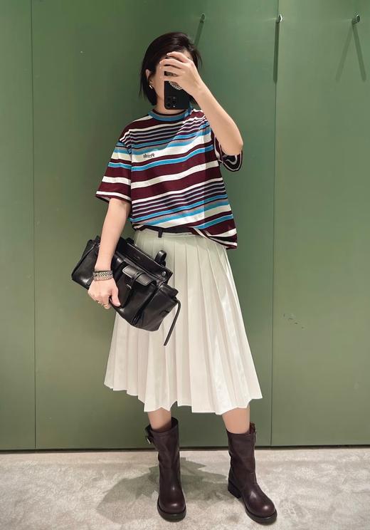 女款拼接百褶半裙ba020 商品图3