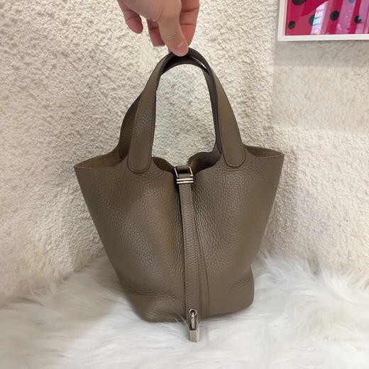 爱马仕 菜篮子18 大象灰 togo皮 手提包 商品图0