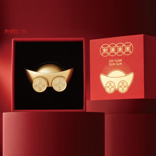 【朱炳仁铜财源滚滚小摆件】富贵流转 生生不息 商品图6