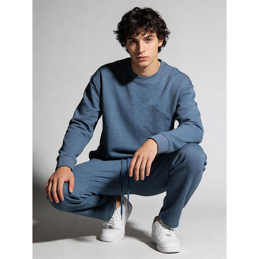 【贝拉推荐】无声的爱 给家属的男士可外穿家居服卫衣套装 三层空气棉 1400+的专柜品质 商品图1