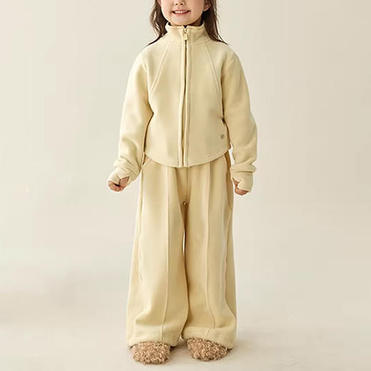 裁缝学苑TH22儿童加厚摇粒绒卫衣纸样阔腿卫裤束脚童装打版裁剪图纸 商品图4