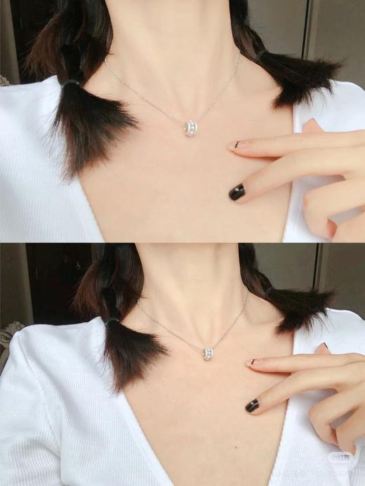 F020525谁带都好看哈~Monaco小蛮腰珍珠项链 商品图5