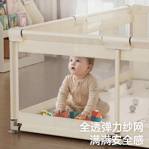 【春日趣玩FUN】mloong曼龙城堡布艺游戏围栏宝宝防护栏客厅爬爬垫婴儿童地上爬行垫室内 商品图4