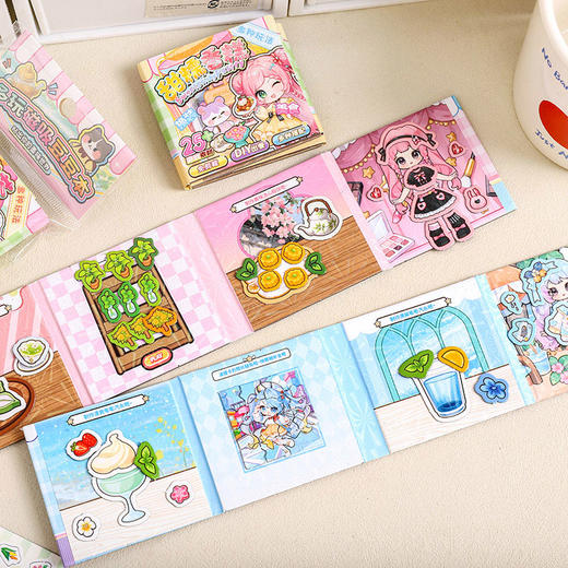 模拟经营磁吸豆豆本3.0贴纸本-纪念日百货门店同款169794889 商品图3