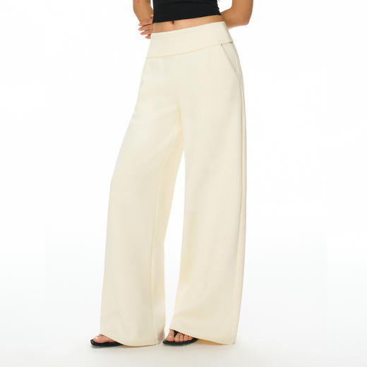 Ariseism 美式复古设计感加绒休闲卫裤女秋冬新款保暖长裤子 商品图1