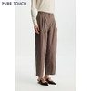 商场同款PURE TOUCH女装26春夏新款高腰直筒休闲裤松紧后腰头长裤 商品缩略图4