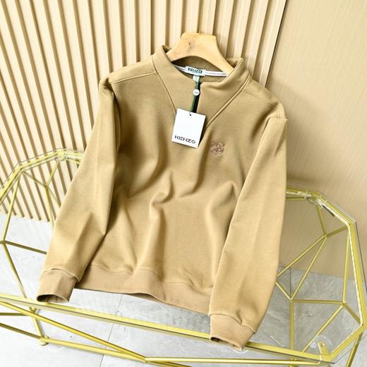 25新款男士刺绣半拉链加厚加绒卫衣！ 商品图3