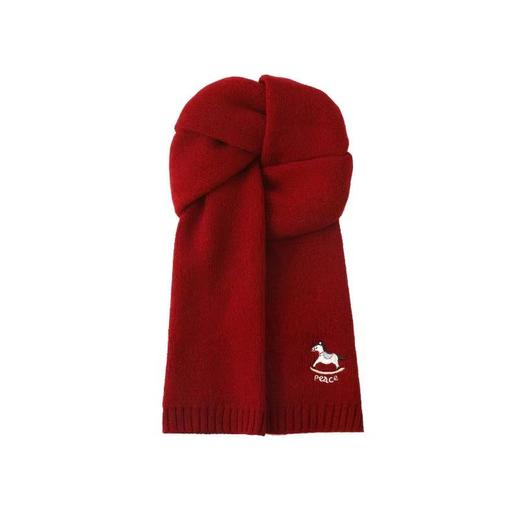 FREE RABBIT马年限定版100%羊毛围巾 商品图3