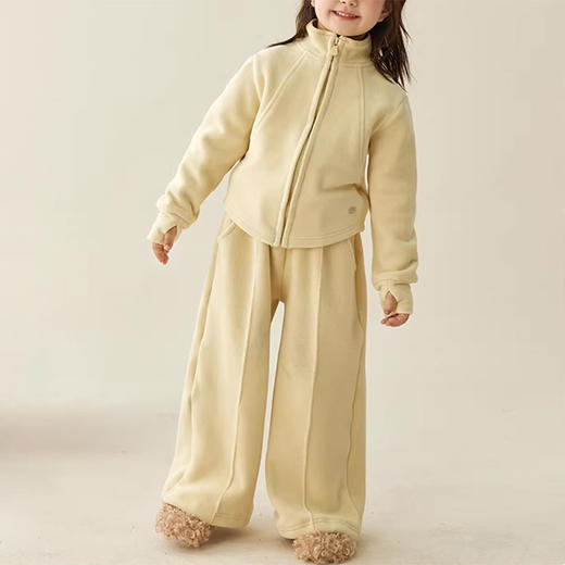 裁缝学苑TH22儿童加厚摇粒绒卫衣纸样阔腿卫裤束脚童装打版裁剪图纸 商品图1