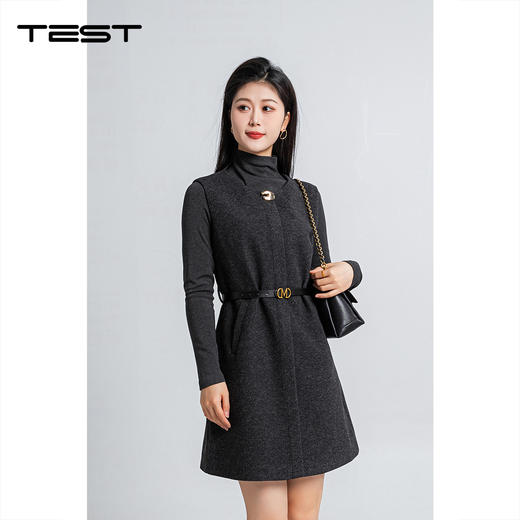 春上新时尚优雅修身高级感气质套装裙4261002 商品图0