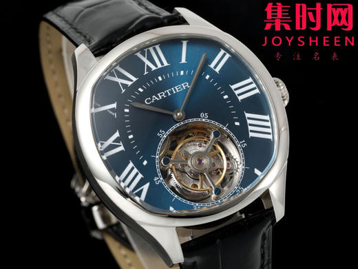 新款上市 诚意展现尊贵典雅--RMS卡地亚伦敦陀飞轮系列 Rotonde系列 浮动式真陀飞轮 男士腕表 表径40mm 商品图2