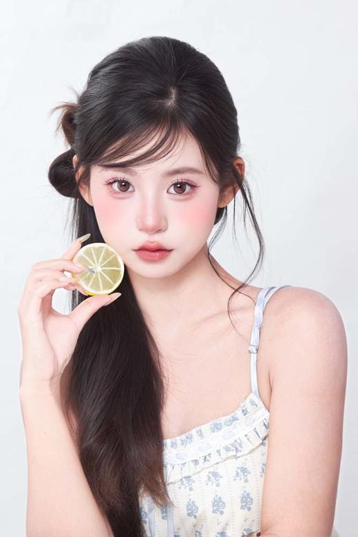 PuffGirl（Puff Girl）日抛 10片装 暖光信笺 直径14.5mm着色13.7mm 商品图4