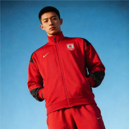 小李子正品NIKE耐克2026赛季长春亚泰出场夹克成人男IQ0482-687 商品图2